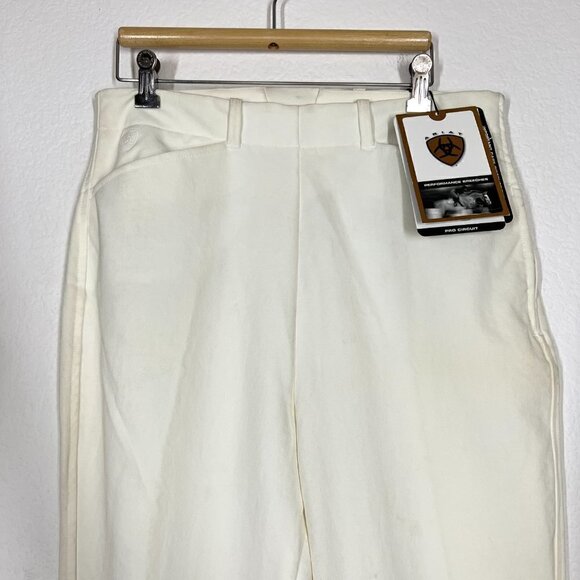 Vintage Ariat Breeches Riding Pants Cream Equestrian 32 - Picture 3 of 12
